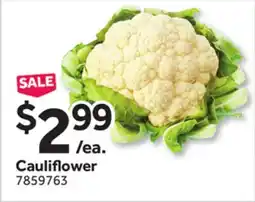 Stop&Shop Cauliflower offer