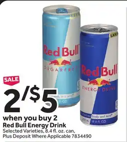 Stop&Shop Red Bull Energy Drink offer