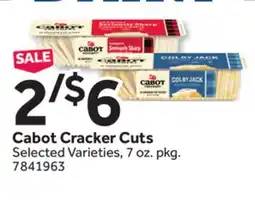 Stop&Shop Cabot Cracker Cuts offer