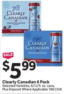 Stop&Shop Clearly Canadian offer