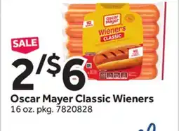 Stop&Shop Oscar Mayer Classic Wieners offer