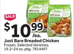 Stop&Shop Just Bare Breaded Chicken offer