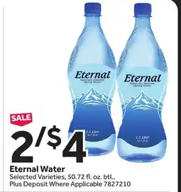Stop&Shop Eternal Water offer