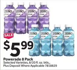Stop&Shop Powerade offer