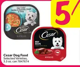 Stop&Shop Cesar Dog Food offer