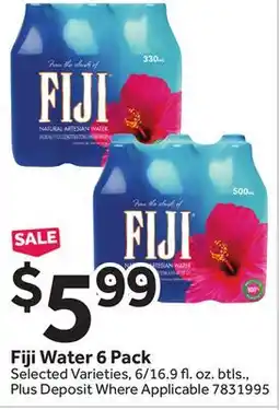 Stop&Shop Fiji Water offer