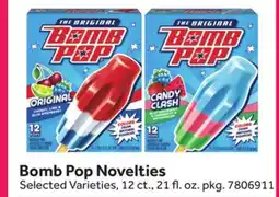 Stop&Shop Bomb Pop Novelties offer