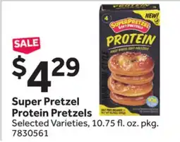 Stop&Shop Super Pretzel Protein Pretzels offer