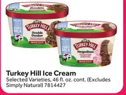 Stop&Shop Turkey Hill Ice Cream offer