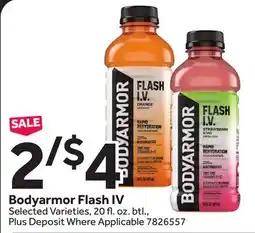 Stop&Shop Bodyarmor Flash IV offer