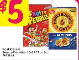 Stop&Shop Post Cereal offer