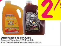 Stop&Shop Arizona Iced Tea or Juice offer