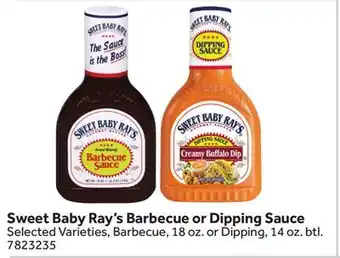 Stop&Shop Sweet Baby Ray's Barbecue or Dipping Sauce offer