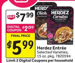 Stop&Shop Herdez Entrée offer