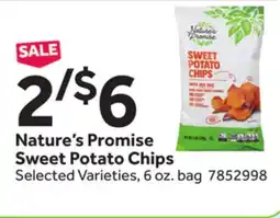 Stop&Shop Nature's Promise Sweet Potato Chips offer