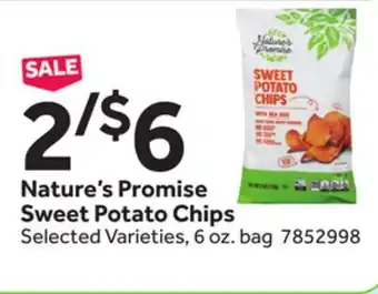 Stop&Shop Nature's Promise Sweet Potato Chips offer