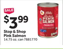 Stop&Shop Stop & Shop Pink Salmon offer