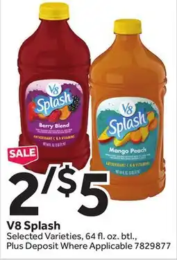 Stop&Shop V8 Splash offer