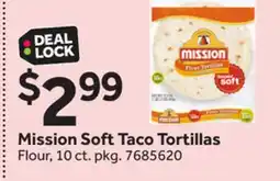 Stop&Shop Mission Soft Taco Tortillas offer