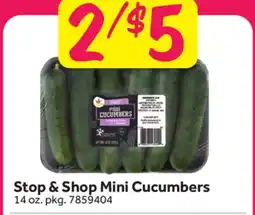 Stop&Shop Stop & Shop Mini Cucumbers offer