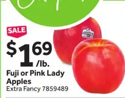 Stop&Shop Fuji or Pink Lady Apples offer
