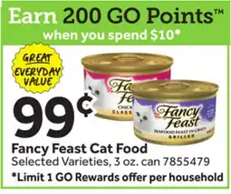 Stop&Shop Fancy Feast Cat Food offer