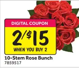 Stop&Shop 10-Stem Rose Bunch offer