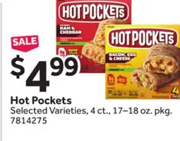 Stop&Shop Hot Pockets offer