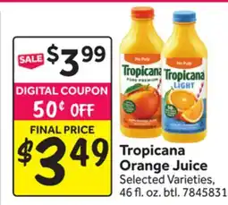 Stop&Shop Tropicana Orange Juice offer