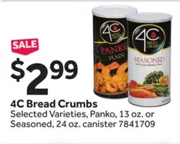 Stop&Shop 4C Bread Crumbs offer