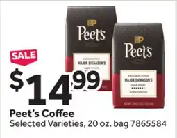 Stop&Shop Peet's Coffee offer