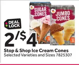 Stop&Shop Stop & Shop Ice Cream Cones offer