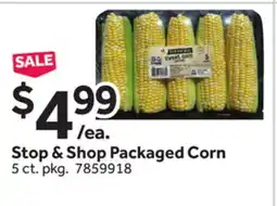 Stop&Shop Stop & Shop Packaged Corn offer