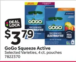 Stop&Shop GoGo Squeeze Active offer