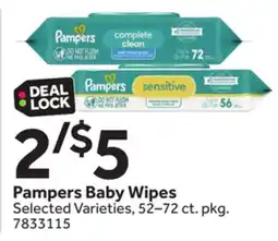 Stop&Shop Pampers Baby Wipes offer