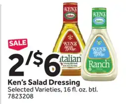 Stop&Shop Ken's Salad Dressing offer