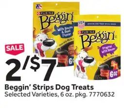 Stop&Shop Beggin' Strips Dog Treats offer