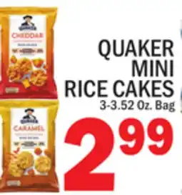 C Town QUAKER MINI RICE CAKES offer