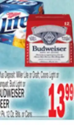 C Town BUDWEISER BEER offer