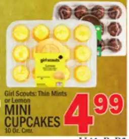 C Town Girl Scouts: Thin Mints or Lemon MINI CUPCAKES offer