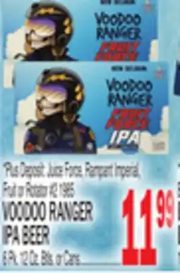 C Town VOODOO RANGER IPA BEER offer