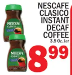 C Town NESCAFÉ CLASICO INSTANT DECAF COFFEE offer