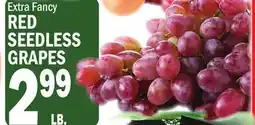 C Town Extra Fancy RED SEEDLESS GRAPES offer