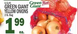 C Town GREEN GIANT YELLOW ONIONS offer