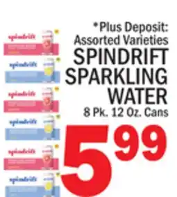 C Town SPINDRIFT SPARKLING WATER offer
