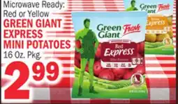 C Town GREEN GIANT EXPRESS MINI POTATOES offer
