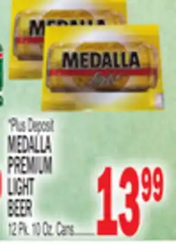 C Town MEDALLA PREMIUM LIGHT BEER offer