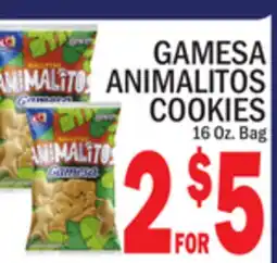 C Town GAMESA ANIMALITOS COOKIES offer