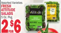 C Town FRESH ATTITUDE SALADS offer