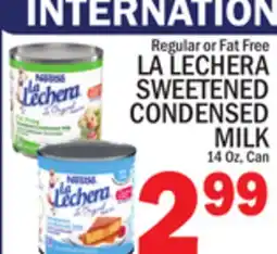 C Town LA LECHERA SWEETENED CONDENSED MILK offer